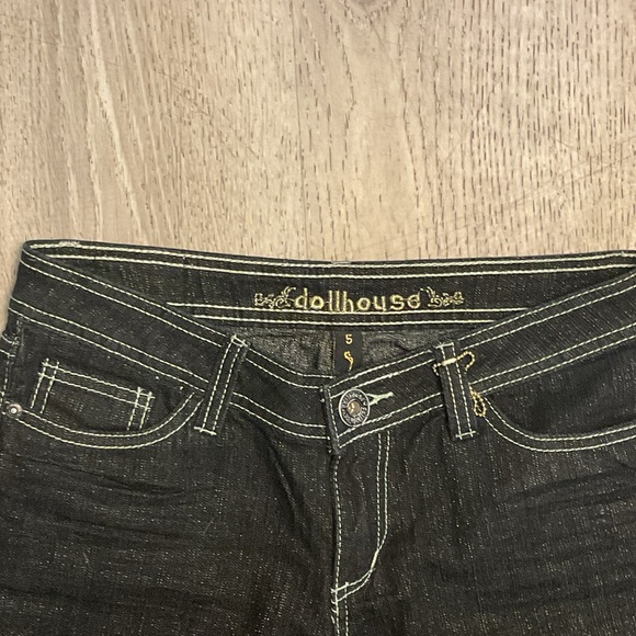Dollhouse Women's Dark Denim Jeans - Picture 1 of 6